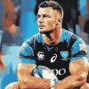 Rugby Star Damien Cook Diamond Painting