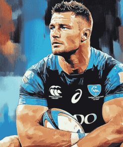 Rugby Star Damien Cook Diamond Painting