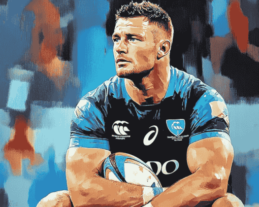 Rugby Star Damien Cook Diamond Painting