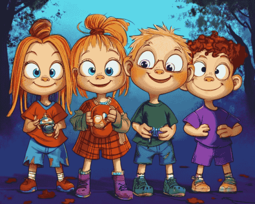 Rugrats Cartoon Characters Diamond Painting