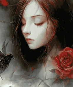 Rule of Rose Fantasy Diamond Painting