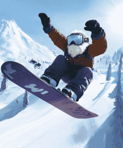 SSX Snowboarding Adventure Diamond Painting