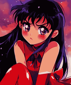 Sailor Mars Anime Diamond Painting