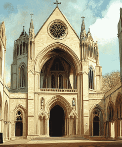 Saint Albans Cathedral Art Diamond Painting