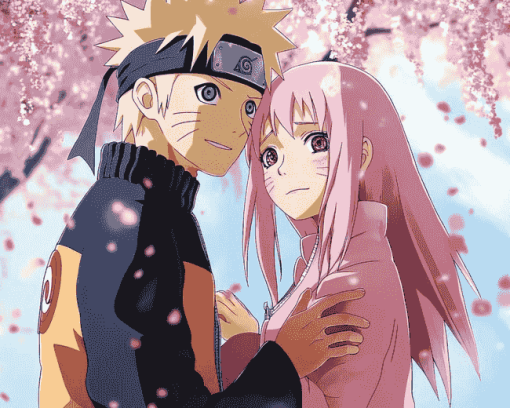 Sakura Naruto Anime Diamond Painting