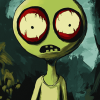 Salad Fingers Animation Diamond Painting