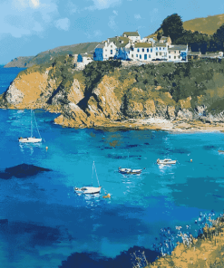 Salcombe Seascape Diamond Painting