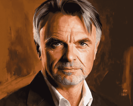 Sam Neill Celebrity Diamond Painting