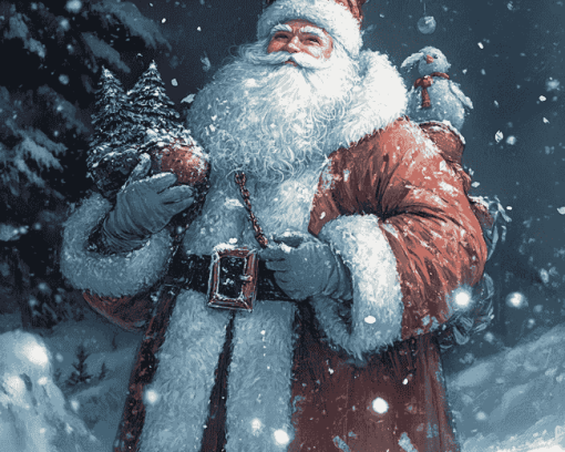 Santa Claus Christmas Diamond Painting