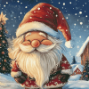 Santa Gnomes Christmas Diamond Painting