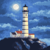 Scenic Lighthouse Diamond Painting