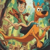 Scooby Doo and Plastic Man Animation Diamond Painting