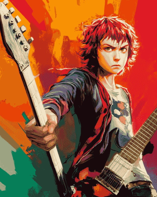 Scott Pilgrim Movie Diamond Painting