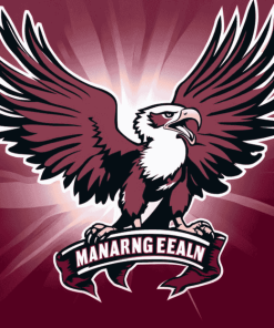 Sea Eagles Rugby Emblem Diamond Painting