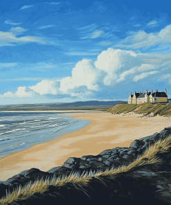 Seaside Rossnowlagh Diamond Painting