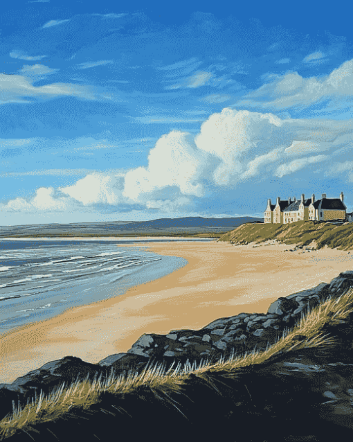 Seaside Rossnowlagh Diamond Painting