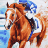 Secretariat Racing Legend Diamond Painting