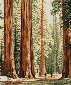 Sequoia National Park Landscape Diamond Painting