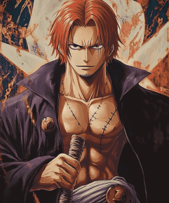 Shanks from One Piece Diamond Painting