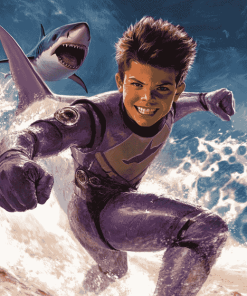 Sharkboy Movies Diamond Painting