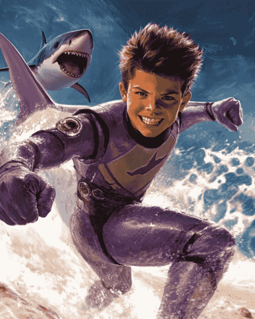 Sharkboy Movies Diamond Painting