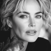 Sharon Stone Black and White Diamond Painting