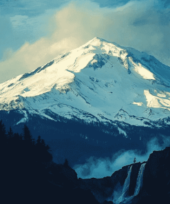 Shasta Mountain Diamond Painting