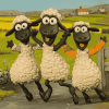 Shaun The Sheep Animation Diamond Painting