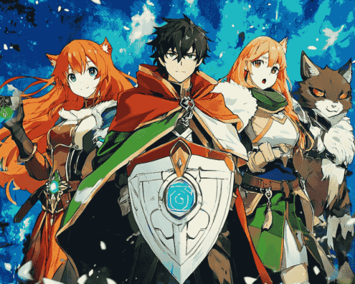 Shield Hero Anime Diamond Painting