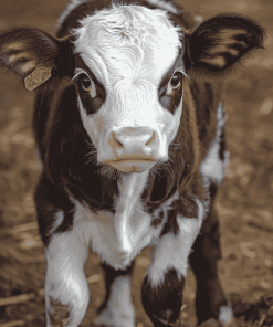 Shorthorn Calf Art Diamond Painting