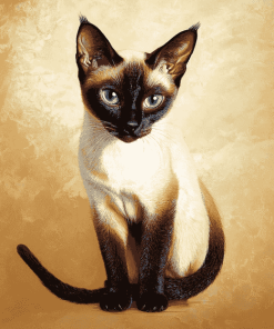 Siamese Cat Beauty Diamond Painting