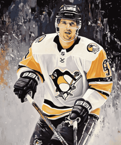 Sidney Crosby Ice Hockey Diamond Painting