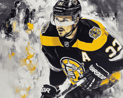 Sidney Crosby Ice Hockey Diamond Painting