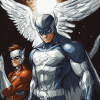 Silver Hawk Classic Cartoon Diamond Painting