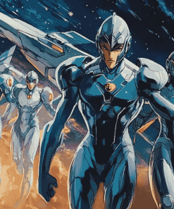 Silverhawks Fantasy Adventure Diamond Painting