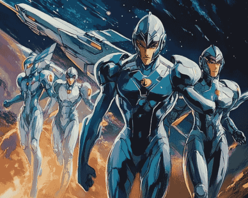 Silverhawks Fantasy Adventure Diamond Painting