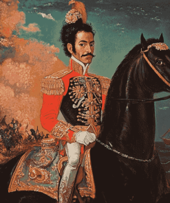 Simon Bolivar Vintages Diamond Painting