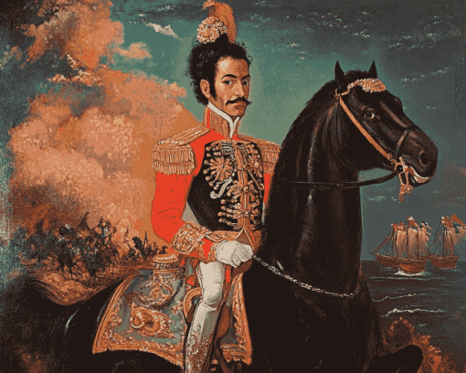 Simon Bolivar Vintages Diamond Painting