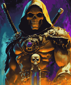 Skeletor Animation Diamond Painting