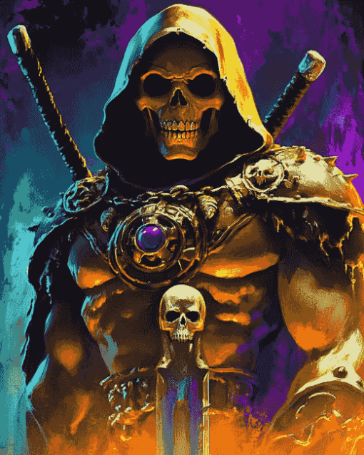 Skeletor Animation Diamond Painting