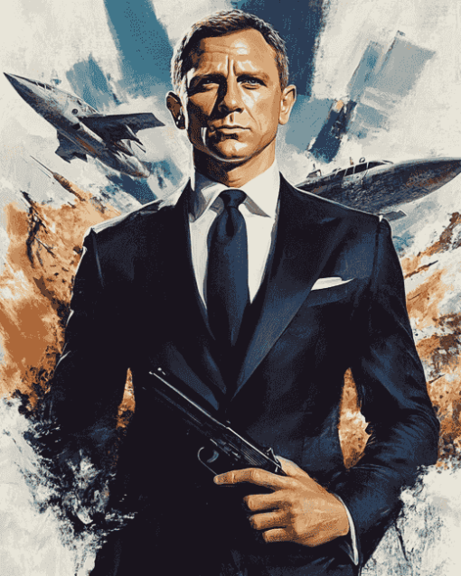 Skyfall Poster Diamond Painting