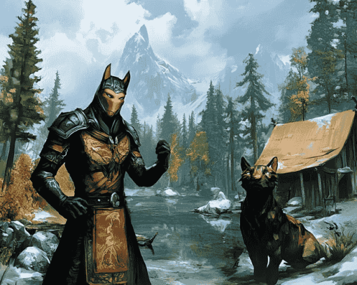 Skyrim Fantasy Adventure Diamond Painting