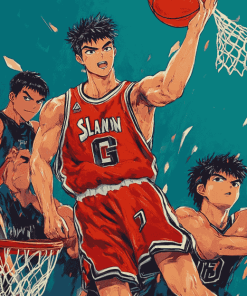 Slam Dunk Anime Heroes Diamond Painting