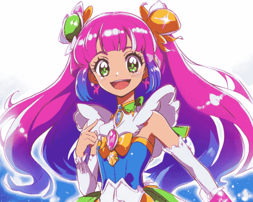 Smile Precure Anime Diamond Painting