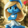 Smurfette Blue Animation Diamond Painting