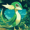 Snivy Anime Magic Diamond Painting