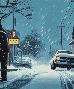 Snowfall Series Movie Poster Diamond Painting