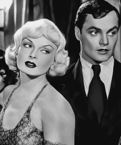 Some Like It Hot Black And White Diamond Painting