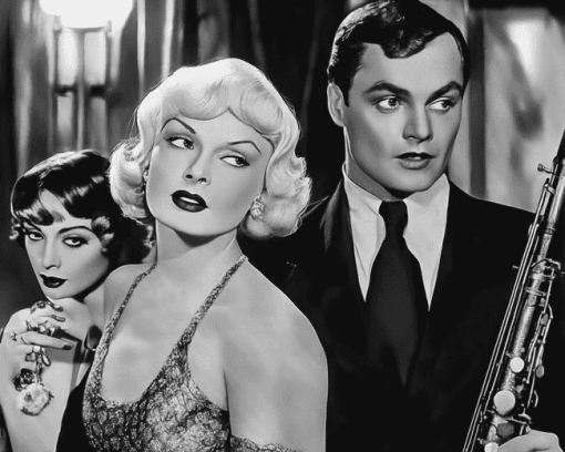 Some Like It Hot Black And White Diamond Painting