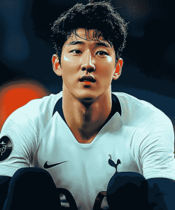 Son Heung Min Sports Legend Diamond Painting